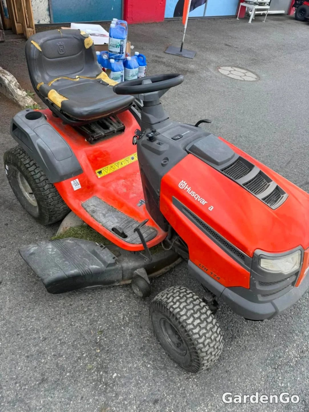 Husqvarna LTH171 defekt — 2013
